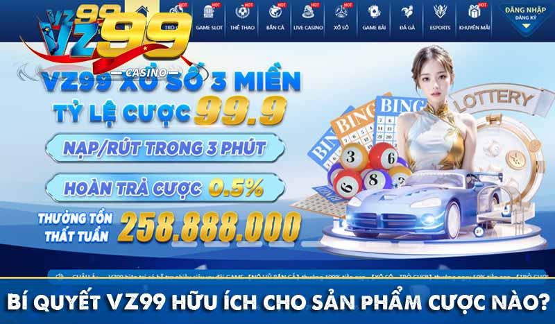 Bí quyết VZ99 - Bật mí mẹo chơi trăm thắng từ cao thủ 8 Bí quyết VZ99 hữu ích cho sản phẩm cược nào?
